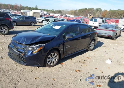 2025 Toyota Corolla Le from USA, damaged, VIN 5YFB4MDE1SP340602